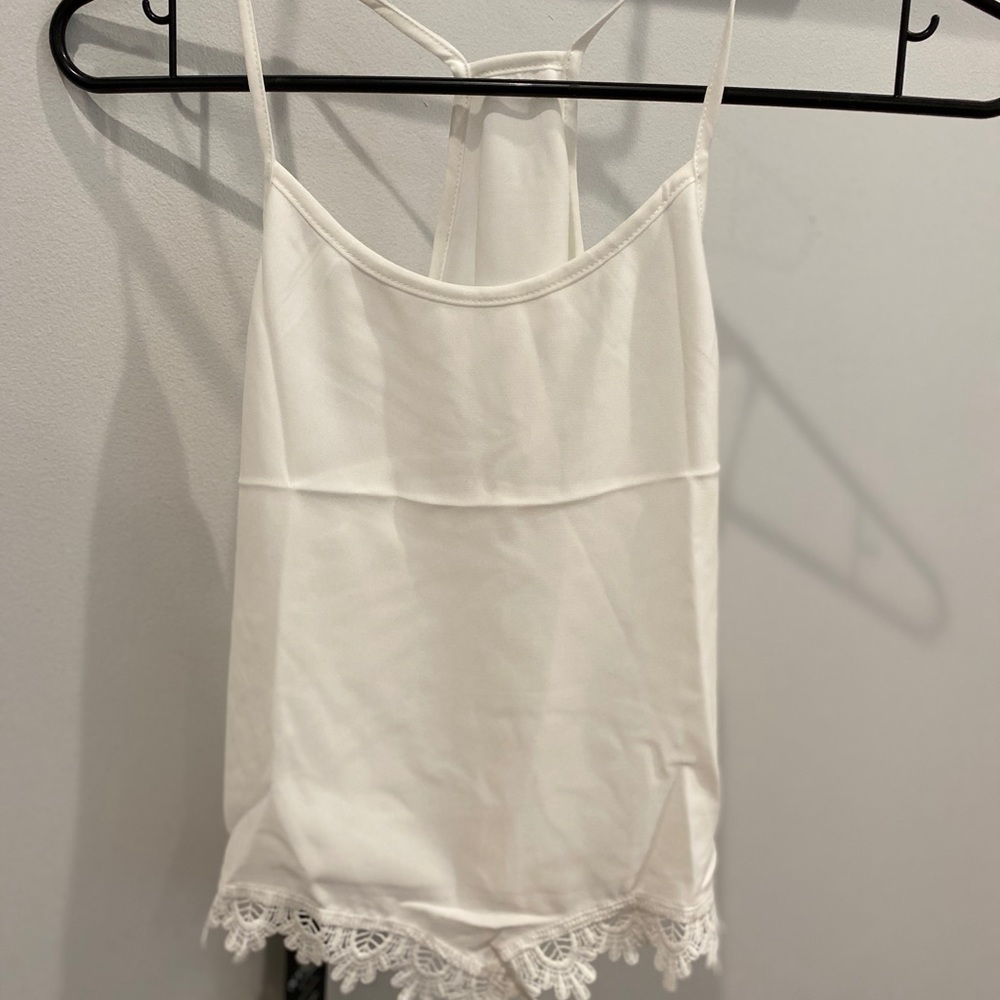 NVGTN sweet white summer tank